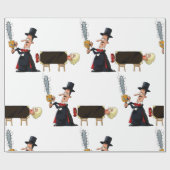 Magier Darstellend Geschenkpapier (Flach)