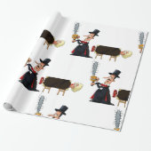 Magier Darstellend Geschenkpapier (Ungerollt)