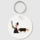 Magier Darstellend Schlüsselanhänger (Rückseite)