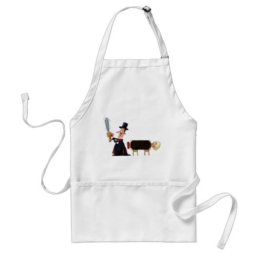 Magier Darstellend Schürze (Vorne)