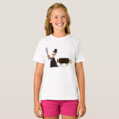 Magier Darstellend T-Shirt (Vorne ganz)