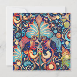 Magier Feiertagskarte