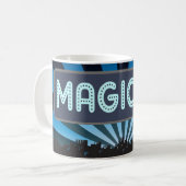 Magier-Festzelt Kaffeetasse (Vorderseite Links)