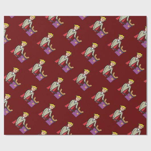 Magier Geschenkpapier (Flach)