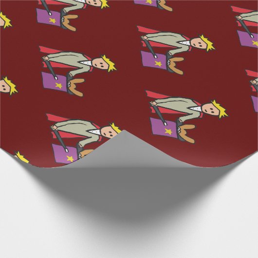 Magier Geschenkpapier (Ecke)