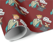 Magier Geschenkpapier (Rolleneckpunkt)