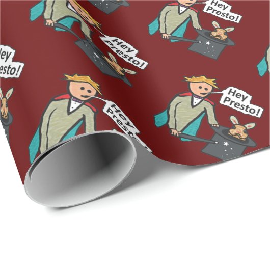 Magier Geschenkpapier (Rolleneckpunkt)