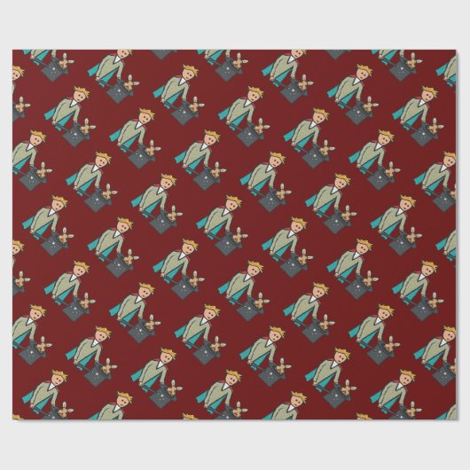 Magier Geschenkpapier (Flach)