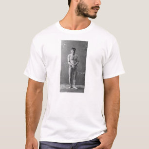 Magier Harry Houdini stehend in den Ketten T-Shirt