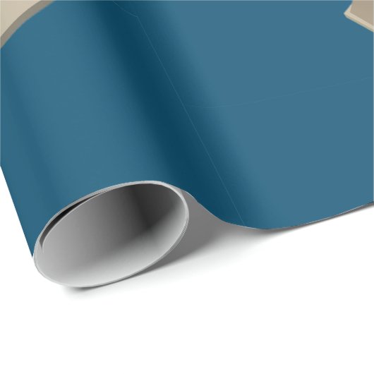 Magier-Kaninchen in einem Hut Geschenkpapier (Rolleneckpunkt)