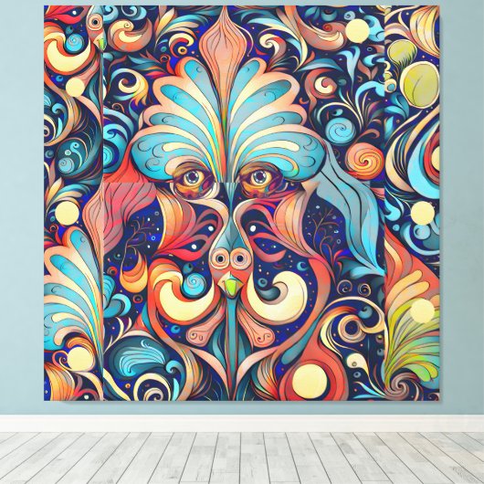 Magier Leinwanddruck (Insitu (Holzboden))