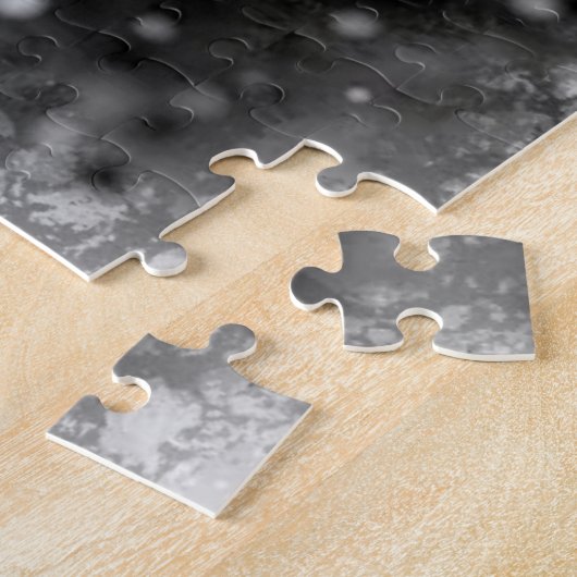 Magier mit Spielkarten Abracadabra Puzzle (Seite)