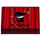 Magier Party Abracadabra LGB Große Geschenktüte (Vorderseite)