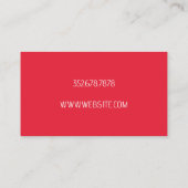 Magier-Poker Visitenkarte (Rückseite)