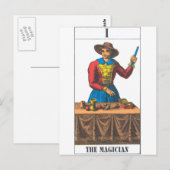 Magier Postkarte (Vorne/Hinten)
