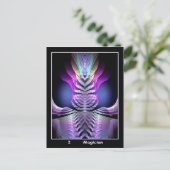 Magier Postkarte (Stehend Vorderseite)