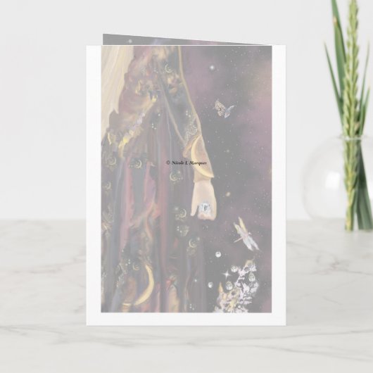 Magier, Schablone! Einladung (Rückseite)