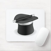 Magier-Stab und Hut Mousepad (Mit Mouse)