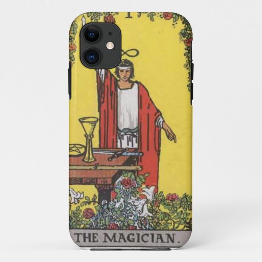 Magier-Tarot-Dualkartenverarbeitung Case-Mate iPhone Hülle (Rückseite)