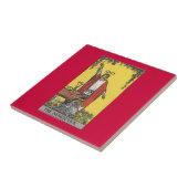 Magier-Tarot-Dualkartenverarbeitung Fliese (Seite)