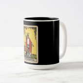 Magier Tarot Zweifarbige Tasse (VorderseiteRechts)