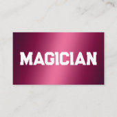 Magier Telefonnummerkarte (Vorderseite)