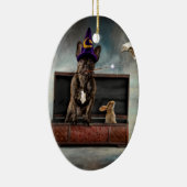 Magier und Freunde Keramikornament (Rechts)