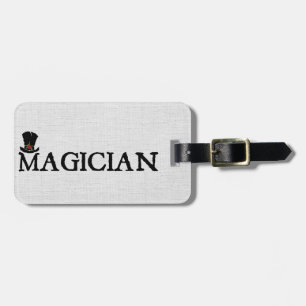 Magier und Hut Gepäckanhänger