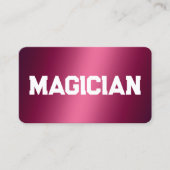 Magier Visitenkarte (Vorderseite)