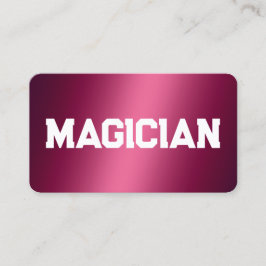 Magier Visitenkarte