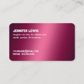 Magier Visitenkarte (Rückseite)