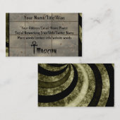 Magier Visitenkarte (Vorne/Hinten)