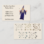 Magier Visitenkarte (Vorne/Hinten)