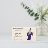 Magier Visitenkarte (Stehend Vorderseite)