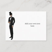 Magier-Visitenkarte Visitenkarte (Rückseite)