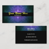 Magier-Visitenkarten Visitenkarte (Vorne/Hinten)