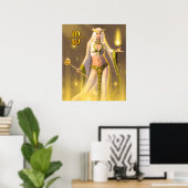 Magier Wars® Priestess of Westlock Poster (20x24) (Heimbüro)