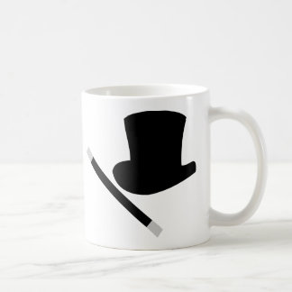 Magier-Zylinder und Magie-Stab Kaffeetasse