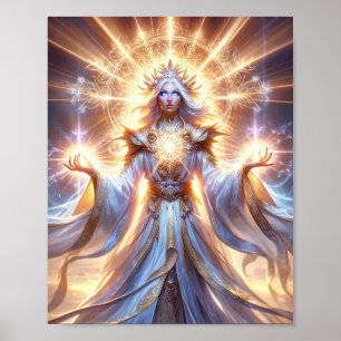 Magierin des Lichts: Strahlende Meisterin Poster