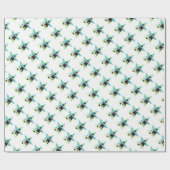 Magierjunge mit Kaninchen im Hut Geschenkpapier (Flach)