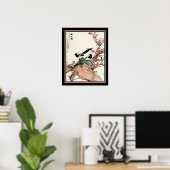 Magies & Pflaumenblüten Chinesisch Print 16x20 Poster (Heimbüro)