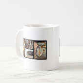 Magies Reptilien Kaffeetasse (Vorderseite Links)