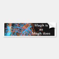 Magik ist… Autoaufkleber