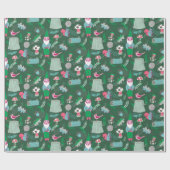 Magikalwald-Gnome-Umschlagpapier Geschenkpapier (Flach)