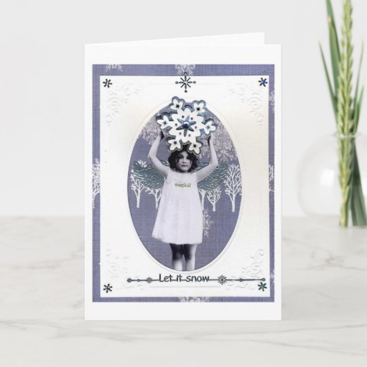 Magisch Feiertagskarte (Vorderseite)