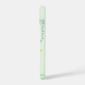 Magisch freundlich & gruselig süß – Süße Pastell-H iPhone 15 Hülle (Linke Seite)