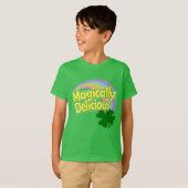Magisch köstlich Pastel Rainbow St Patricks Day T-Shirt (Vorne ganz)