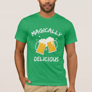 Magisch leckere Bierkrüge St. Patrick's Day T-Shirt