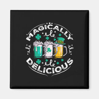 Magisch leckere St. Patricks Day Bier trinken  Magnet