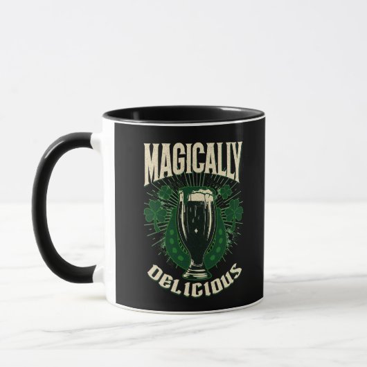 Magisch leckeres St. Patrick’s Day Irisches Stout Tasse (Links)